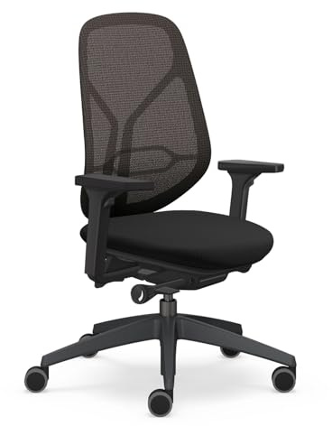 Sedus se:kit pro ergonomischer Bürostuhl mit Membranbespannung, Lordose, 3D Armlehnen, Sitz mit Tiefenverstellung, Höhenverstellbar 40-53cm, bis 150kg belastbar, Made in Germany