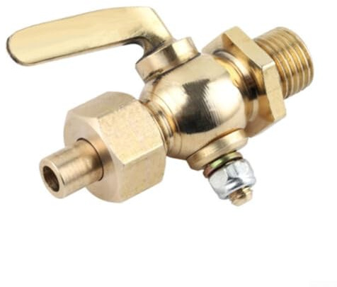 Ablasshahn aus Messing für Wassersysteme(3/4 für bsp)