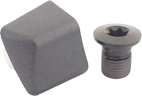 Shimano FC-R8000 gear fixing bolt and nut, M8 x 10.1 mm, for 46-36T, pack of 4