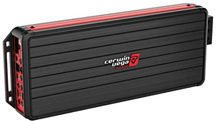 Cerwin-Vega VCU84 1200W Max / 500W RMS Class-D 4-Channel Marine Amplifier w/Remote Turn On Trigger