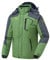 donhobo Herren Outdoorjacke Winddicht Wasserdicht Atmungsaktiv Funktionsjacke Verdickt Fleece-Futter Winterjacke Softshelljacken Wanderjacke mit Abnehmbare Kapuzen Grün XL
