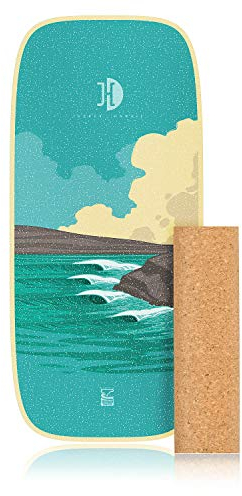 JUCKER HAWAII Balanceboard Honolua PRO - Balanceboard Set inkl. Korkrolle