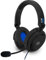 Stealth C6-100 Black & Blue Over Ear Gaming Headset PS4/PS5, XBOX, Switch, PC with Flexible Mic, 3.5mm Jack, 1.5m Cable, Lightweight, Comfortable and Durable