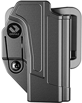 Orpaz C-Series G17 Holster Compatible with Glock 17 OWB Holster - Unisex - Will Secure Your Handgun with a Tactical Appearance (Gürtelschlaufe, Aufbewahrung der Stufe I)