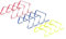 Sport-Thieme Koordinationshürden Set | Hürdenset mit 12 flexiblen Mini Hürden in DREI Höhen | Für Fußball, Agility Training | B: 45 cm, H: 15, 23 u. 30 cm | 1,9 kg | Gelb, Blau, Rot
