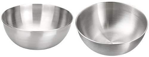 IBILI 717025 - Bol Inox Bistrot 25 Cms. + 717020 - Bol Inox Bistrot 20 Cms.