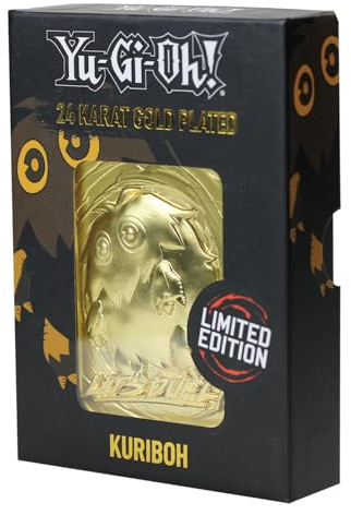 Fanattik Yu-Gi-Oh! - Limitierte Auflage 24 Karat vergoldetes Sammlerstück Kuriboh
