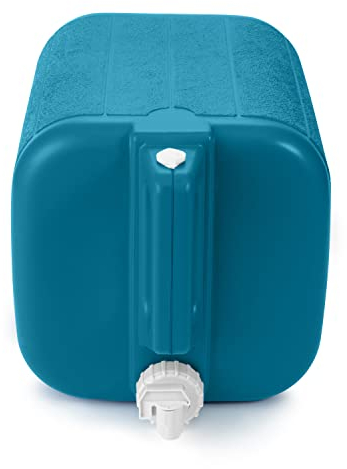 Coleman Chiller 5-Gallon Water Container with Spigot & Carry Handle Heavy-Duty Water Jug & Carrier for Camping Tailgating Parties Emergencies & More