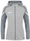 JAKO Damen Kapuzenjacke Performance, Soft Grey/Steingrau, 42