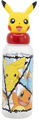 FIGURINE 3D BOUTEILLE 560 ML POUR ENFANTS | POKEMON