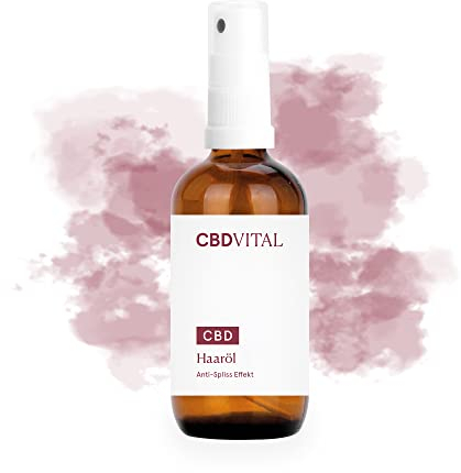 CBD Haaröl | 100 mg Cannabidiol | 100ml | BIO Naturkosmetik | 100% vegan | Spezielle Pflege für trockene & irritierte Kopfhaut | Mit Hanfsamenöl