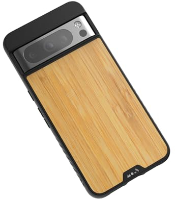 Mous for Google Pixel 8 Pro Case MagSafe Compatible - Limitless 5.0 - Bamboo - Protective Pixel 8 Pro Case - Shockproof Phone Cover