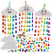 Baker Ross FN011 Regenbogen-Tropfen-Mix-und-Match-Bastelsets - Packung mit 5, Frühlingsdeko-Bastelsets für Kinder