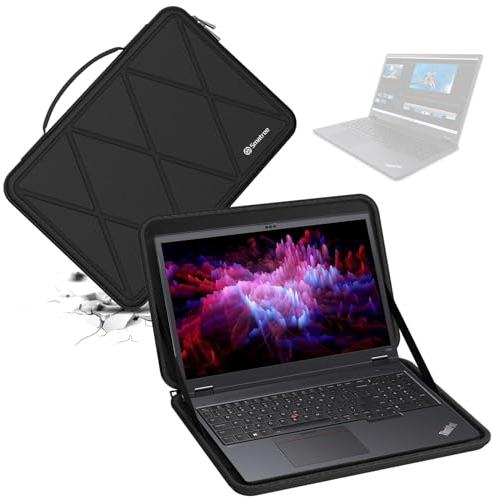 Smatree Hard EVA Protective Sleeve Case Compatible for 16 inch Lenovo ThinkPad P16v, Legion Pro 7i/5i/5 Gen 8, Legion Pro 5i Gen 9 Gaming Laptop