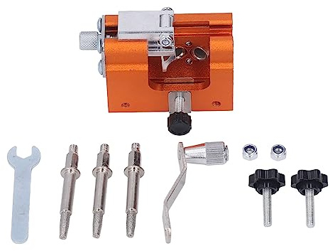 Tragbares Edelstahl-Kettensägen-Zahnblattschleifer-Schärfvorrichtungs-Set, Schnelles Schärfen für die Kettensägen-Reparatur, Tragbar