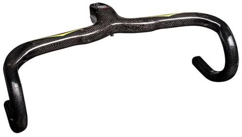 Manubrio Bici Da Strada Integrato Manubrio Piegato For Percorso Interno In Fibra Di Carbonio Da 28,6mm Manubrio Ultraleggero For Bici Da Corsa Su Strada(440x90mm)