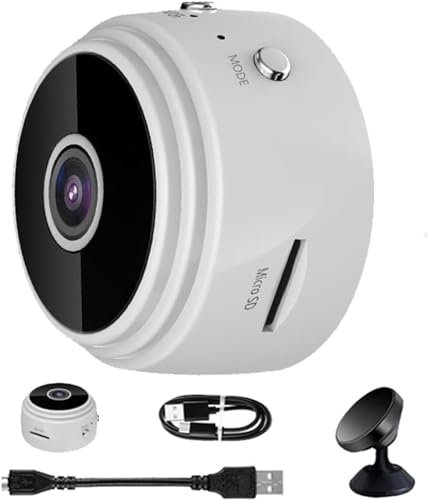 Mini telecamera di sicurezza magnetica Vista Focus, videocamera di sicurezza Vistafocus 360, mini telecamera di sicurezza Vistafocus, mini telecamera di sicurezza Pixielens Pro Security Mini 1080p HD