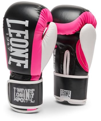 LEONE 1947, Guantes Boxe Logo WACS 10ozM Fucsia