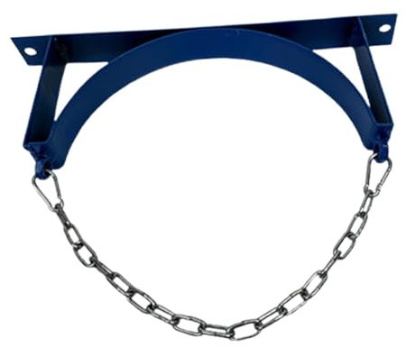 SiaBiced Gas Cylinder Bracket Mount Heavy-Duty Metal Air Tank Holder Gas Bottle Rack for Motorhome Home Compressed Cylinder Restaurant, Type 3