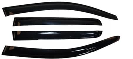 JNDPDNQL Car Side Window Deflector for v&w Golf 7 Mk7 Hatchback 2014-2020 Weathershied Door Visor Wind Sun Rain Guards Side Window Wind Deflectors
