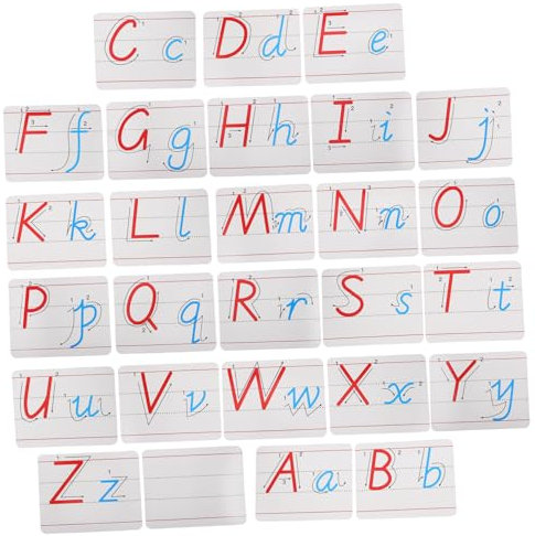 MINAOLULUS Letras Magnéticas Refrigerador Kit Educativo De Ortografía Juego De Aprendizaje Montessori