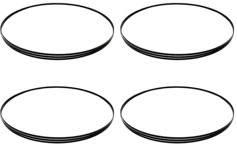 AUNANGLJSCS Paquet de 4 Lames de scie à Ruban 1830x6.35x0.4mm/72 x 1/4 x 0.016 , 6 Lames de scie à Ruban TPI SK5 for Couper Le Bois, Le PVC et l'aluminium Fin