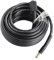 FTVOGUE 15m High Pressure Washer Hose, 15m Washer Pipe Sprayer Hose, Pressure Cleaning Drain Cleaner, Quick Connect, Fits Nilfisk C100 C110 C120 C130 C140, Black