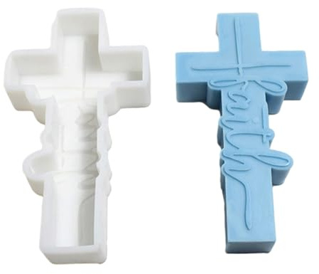 Xanorrg Halloween Kerzenformen Kreuz Für Die Herstellung Von Seife Schokoladenkuchen Fondant Halloween Dekorationen Craft