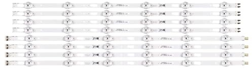 Kit de 8 LED pour téléviseur UN58TU6900G, UN58TU6900, UE58TU6905K, UE58TU6905, UE58TU6905KXXC, LM41-00874D/910D, 00910D, 00909A, 00910A