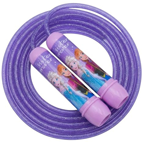 Disney Stitch Purple adjustable skipping rope for girls, skipping rope with handles for children, long 2,4m