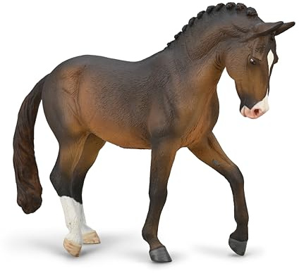 Collecta Hengst Trakehner Bay – Sammelfigur Pferd – Größe XL – +3 (Deqube 90180052)