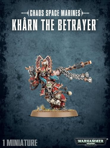 Games Workshop 99120102060 Kharn The Betrayer Miniaturspiel