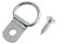 Taskar D Rings & Screws for Picture Frame Hanging (10 Pack)