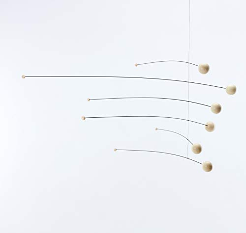 Flensted Mobiles - Windspiel - Futura - XXL - 118cm - Natur