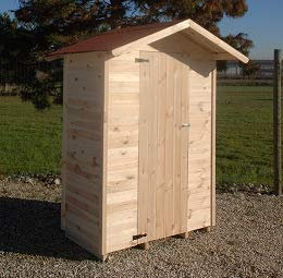 CABEX CO. S.r.l. - Casetta Ricovero Attrezzi da Giardino in Legno, Doghe Spessore 16 mm. Modello [C130P]