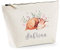 C22 Trousse personnalisée en coton BIO petit faon, marquage prénom, existe en 2 tailles, trousse de toilette, prénom, cadeau anniversaire, cadeau femme, trousse bijoux, cadeau personnalisé