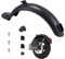 Kyrio Scooter Hinterer Kotflügel Schutzblech für Xiaomi M365 / M365 Pro Scooter Ersatzzubehör Teile mit Schrauben und Schraubkappen (schwarz)