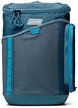 Coleman SPORTFLEX Weicher Kühler mit 4-Wege-Stretch-Netztaschen, erweiterbare Active Stretch Seitentaschen, Kühltasche, weiche Seitenkühler, isolierte Lunchtasche, Camping-Kühler