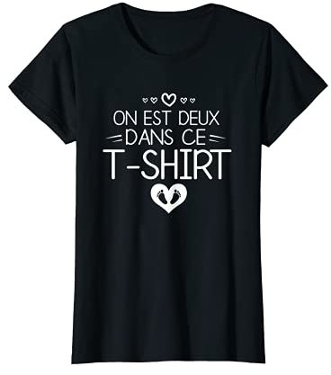 Cadeau Femme Enceinte Humour Grossesse Futur Bébé Drôle T-Shirt