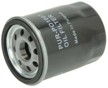 PURRO Filtro olio Filtro ad avvitamento PUR-PO1007 Compatibilità con FIAT 500 312 PANDA 169 GRANDE PUNTO 199, ALFA ROMEO MITO 955, MITSUBISHI L 200 K7T, K6T
