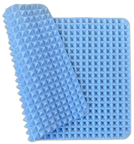 mixed24 2X Silikon Backmatte Pyramide Backform für Hundeleckerlies Hundekekse Backform Backunterlage Noppen Hunde
