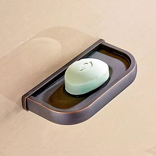 YHSGY Porte-Savon De Salle De Bain Doré Porte-Savon Mural en Laiton pour Rail De Douche Accessoires De Salle De Bain