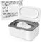 Wipes Holder, Wipes Dispenser with Lid, Pouch with Lid, Baby Wipes Case Keeps Wipes Fresh， Wipe Container Regular Storage Case Box(Grey+Panda)