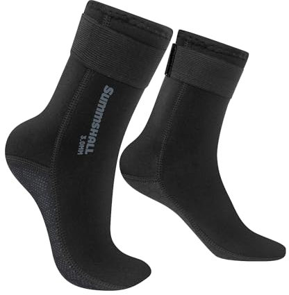 Neoprensocken, 3 mm, Tauchersocken, Thermo, Anti-Rutsch-Flossen, Socken für Herren und Damen, Surfsocken für Schwimmen, Segeln, Kajakfahren, Wassersport, Schnorcheln
