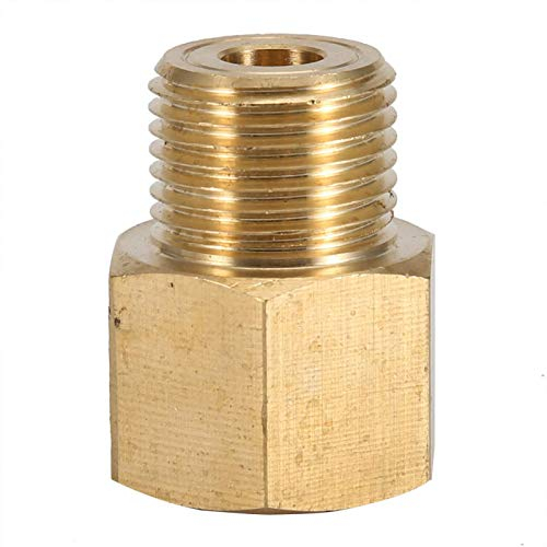 Tnfeeon CO2-Lagertank W21.8, CGA-200 MC Acetylen-Regler Flaschenadapter Stecker Adapter Zubehör(Konvertieren Sie CGA320 in W21.8)