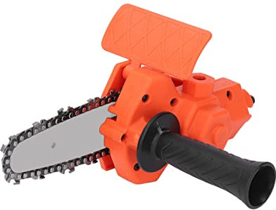 Electric Drill to Saw, Chainsaw Attachment Set Easy to Operate Light Weight ABS Alloy Steel Sturdy for Outdoor Working