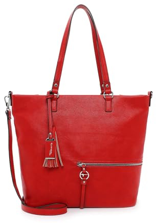 Tamaris Shopper TAS Nele 32803 Damen Handtaschen Uni red 600