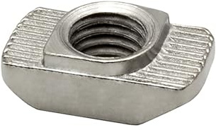 KLAK 40 - Edelstahl Hammermutter Nutenstein M8 Nut 8 für Aluprofil 40-er - 10 Stück