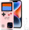 Chu9 Gameboy Case for iPhone 11, Retro 3D Shockproof Playable Game Cover Case with 36 Classic Games, Handheld Color Screen Video Game Console Case for iPhone (Pink, for iPhone 11)