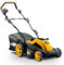 MOWOX POWER Tagliaerba Elettrico, Potenza 1600W, Larghezza di Taglio 38CM, Regolazione dell'Altezza su 5 Posizioni, Manubrio Pieghevole, Cesto per l'erba da 40L